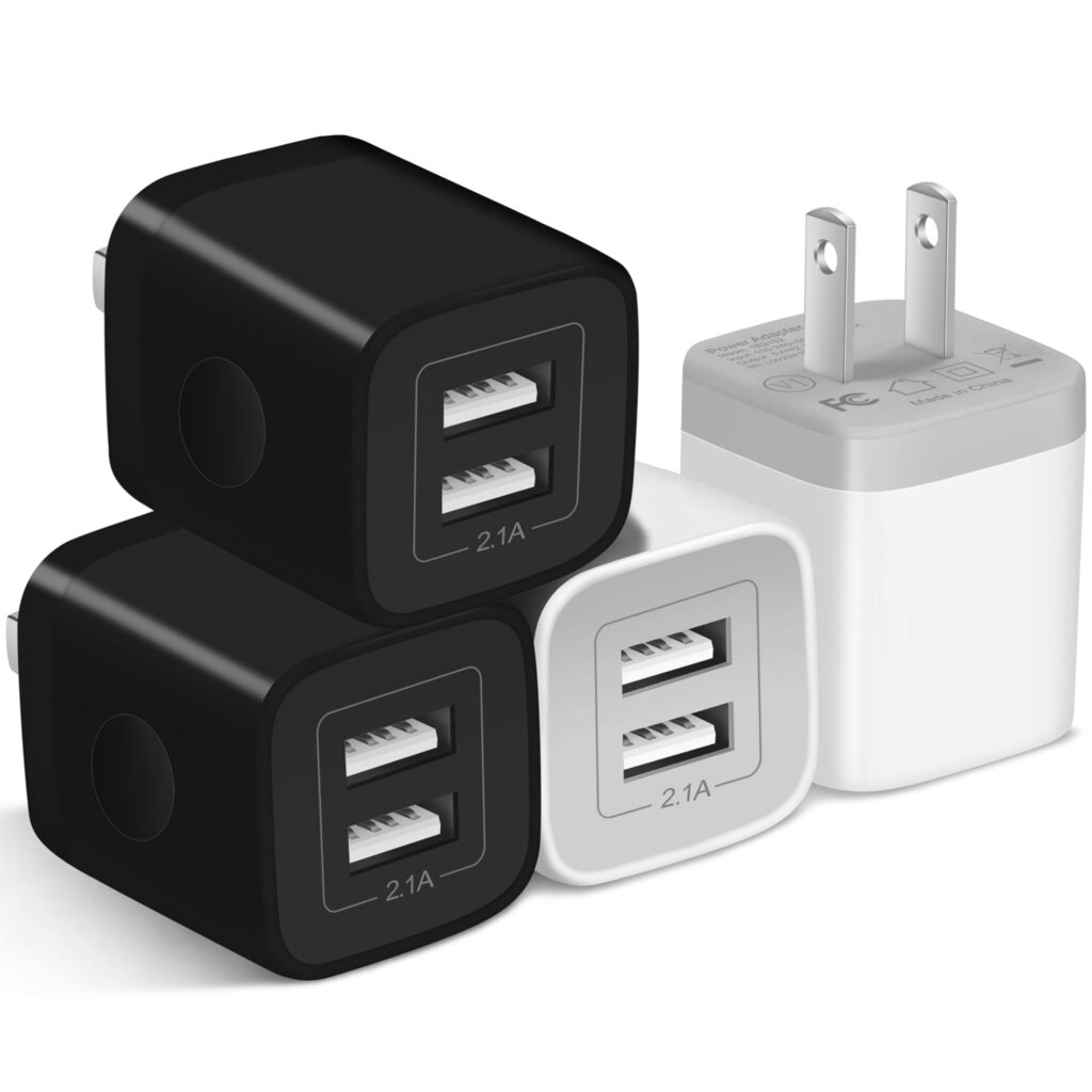 X-Edition USB Wall Charger 4-Pack