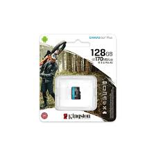 Kingston 128GB microSDXC Canvas Go Plus