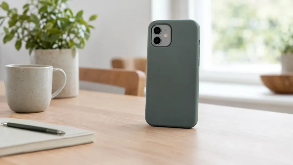 IPhone 12-cover (illustrationsfoto)