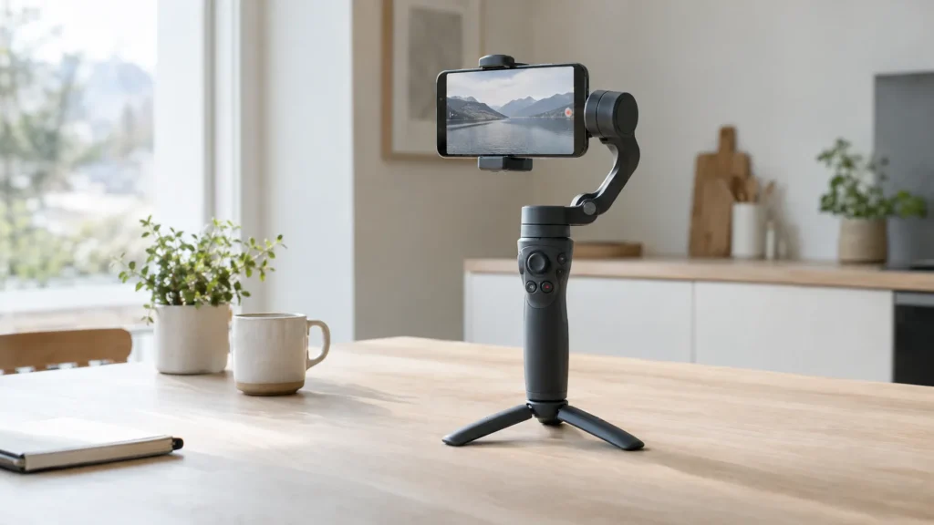 IPhone-gimbal (illustrationsfoto)
