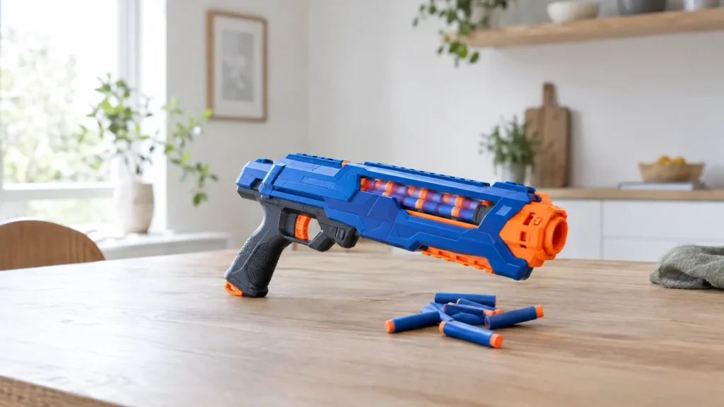 Nerf-blaster (illustrationsfoto)