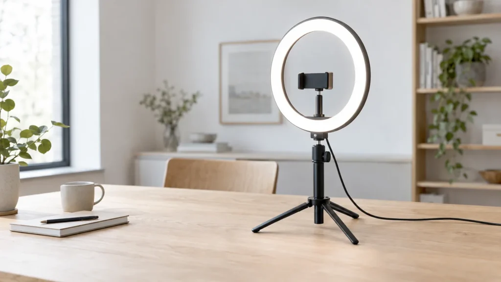 Ringlampe (illustrationsfoto)
