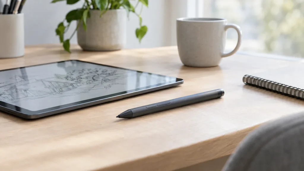 Smartpen (illustrationsfoto)