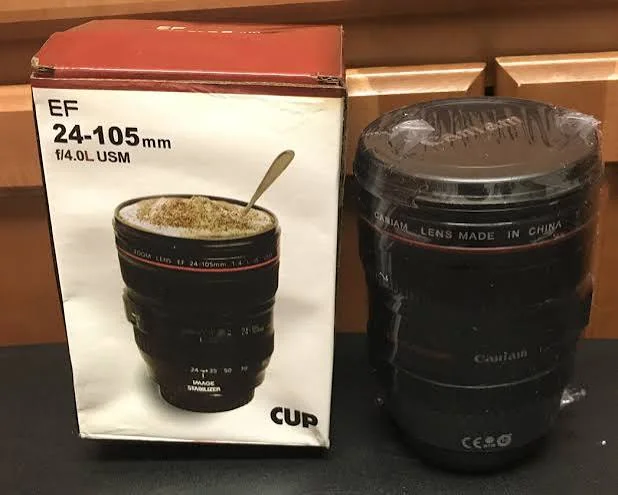 Caniam Camera Lens Mug